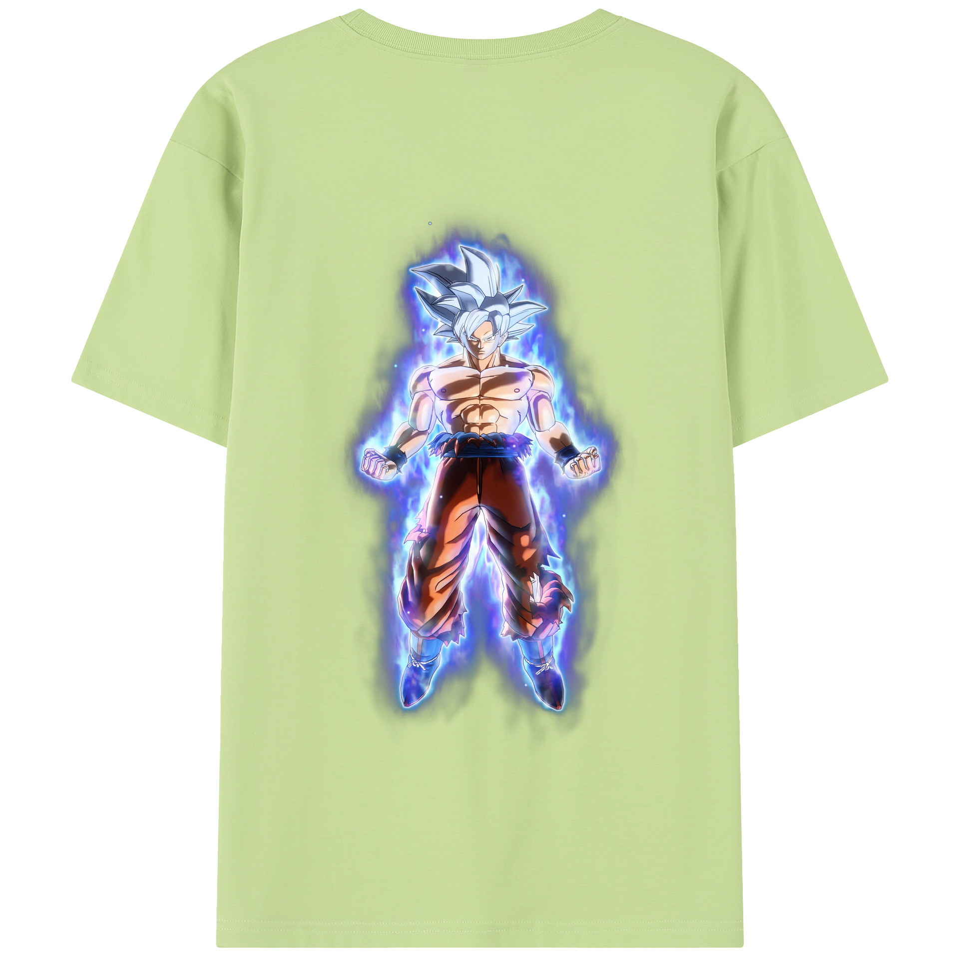 （画像用） ドラゴンボール 孫悟空（そん ごくう）Son Goku カカロット DRAGON BALL Kakarotto 綿100％半袖Tシャツ（背面プリント）